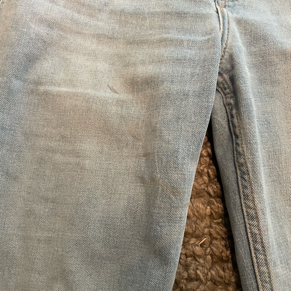 [SOLD] Abercrombie and Fitch high rise straight leg ankle short jeans - Picture 3 of 6